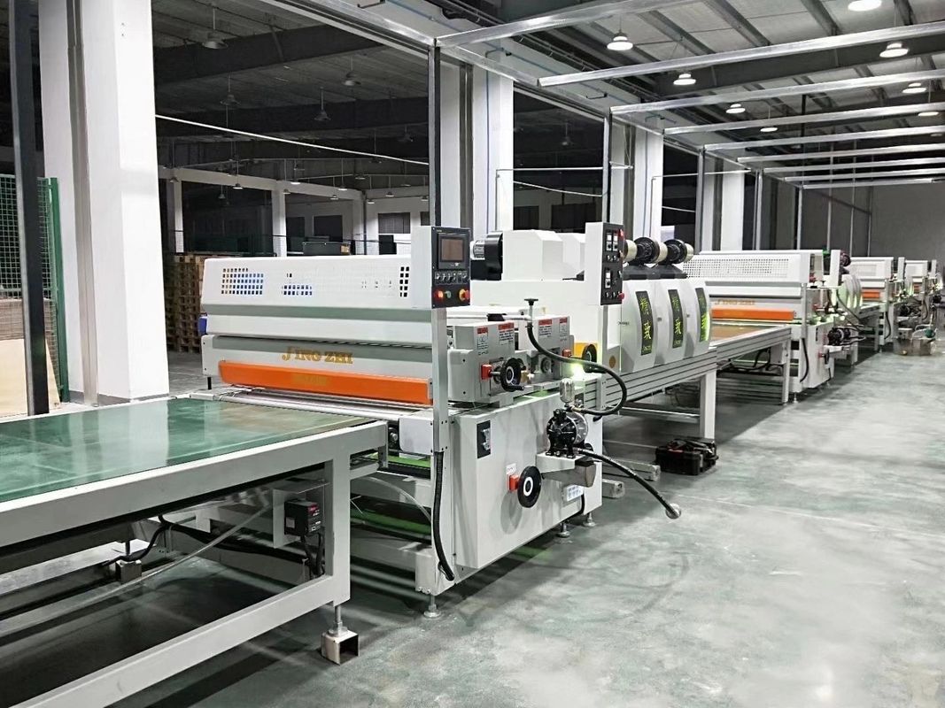 WPC Floor UV Paint Surface Coating Machine For Lacquer Sanding